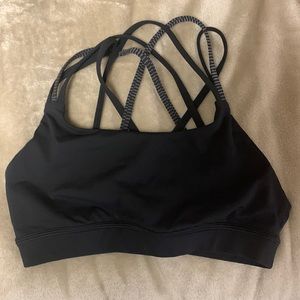 Lulu size 4 sports bra.